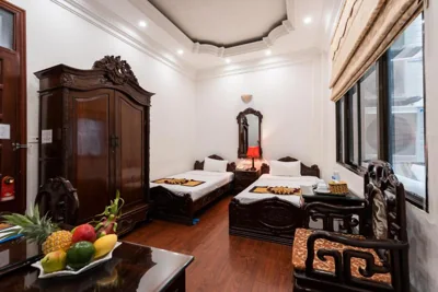 Superior-tweepersoonskamer met 1 of 2 bedden — Hanoi Little Town Hotel